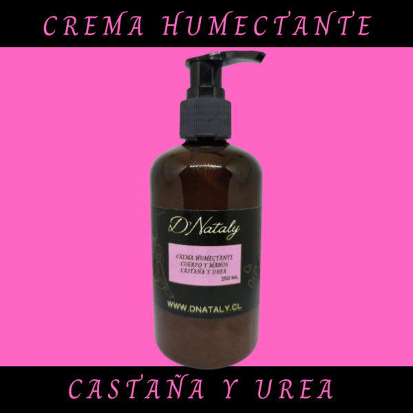 Crema Humectante Cuerpo y Manos con Castañas y Urea 250ml
