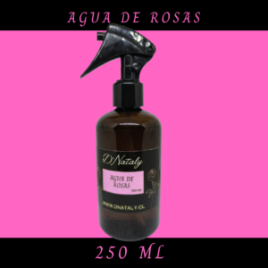 Agua de Rosas Natural – Tónico Facial Refrescante 250ml
