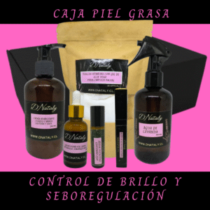 Caja Piel Grasa - Control de Brillo y Seboregulación