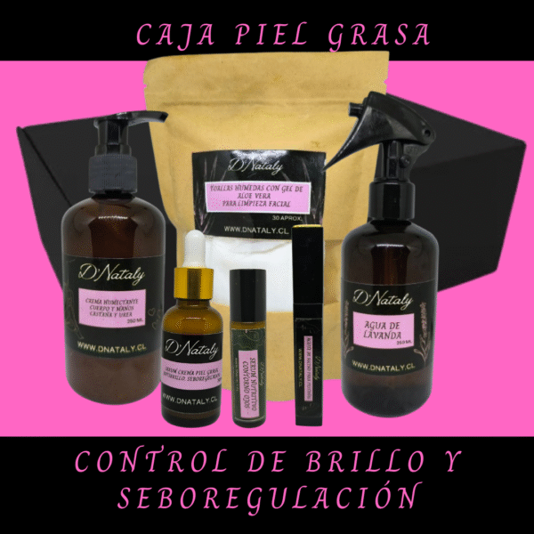 Caja Piel Grasa - Control de Brillo y Seboregulación