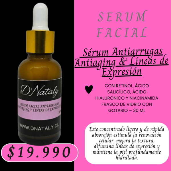✨ Sérum Antiarrugas – Antiaging & Líneas de Expresión