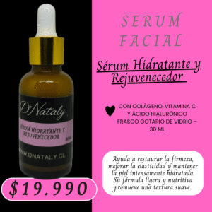 💧 Sérum Hidratante y Rejuvenecedor 30ml